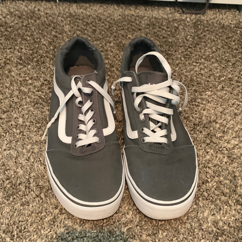 Gray Vans. Size 12